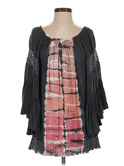 Pre-owned Surf Gypsy Kimono In Black