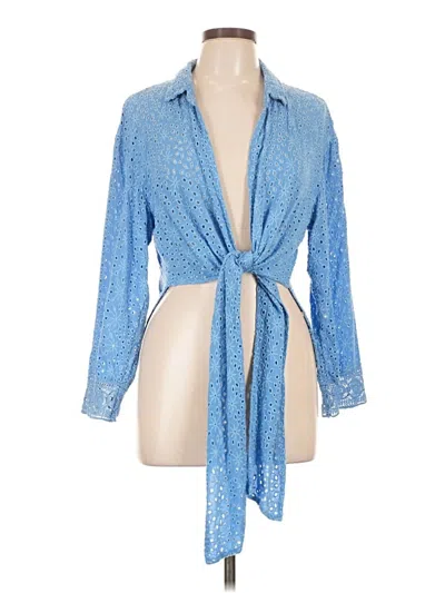 Pre-owned Surf Gypsy Kimono In Blue