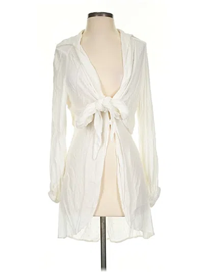 Pre-owned Surf Gypsy Kimono In Ivory