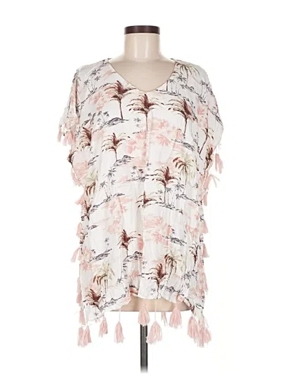 Pre-owned Surf Gypsy Kimono In Pink