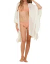 Surf Gypsy Mesh Knit Cover Up In Ivory In White