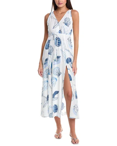 Surf Gypsy Printed Crepe Maxi Dress
