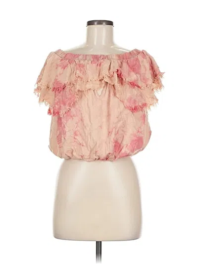 Pre-owned Surf Gypsy Sleeveless Blouse In Pink
