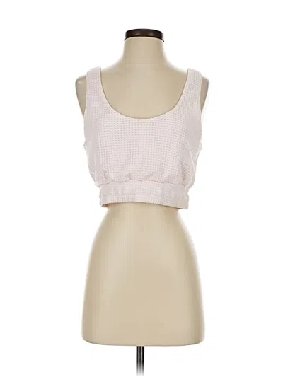 Pre-owned Surf Gypsy Sleeveless Top Pink Square Neckline Tops