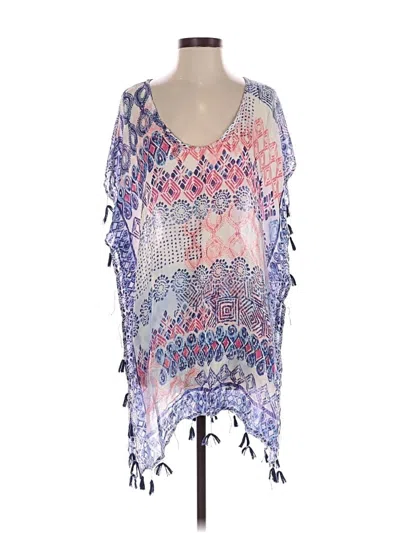 Pre-owned Surf Gypsy Swimsuit Cover Up In Blue