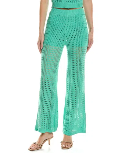Surf Gypsy Wide Leg Pant In Green