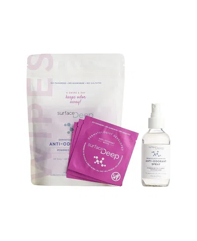 Surface Deep Home And Away Deodorant Wipes And Spray Kit