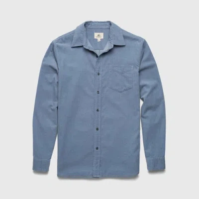 Surfside Supply Co. Brian Corduroy Shirt In Blue