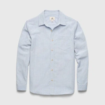 Surfside Supply Co. Brian Seersucker Shirt In Blue