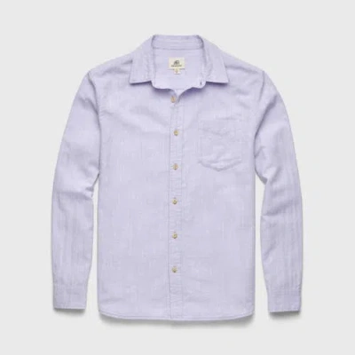 Surfside Supply Co. Brian Slub Shirt In Blue