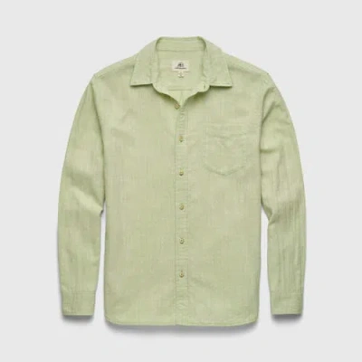 Surfside Supply Co. Brian Slub Shirt In Green