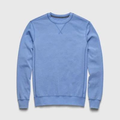 Surfside Supply Co. Butch Burnout Crewneck In Blue