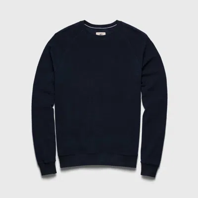 Surfside Supply Co. Butch Fuzzy Fleece Crewneck In Blue