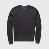 Surfside Supply Co. Butch Waffle Thermal Crewneck In Gray