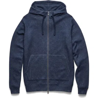 Surfside Supply Co. Danny Full-zip Cashmist Fleece Hoodie In Blue