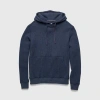 Surfside Supply Co. Ivan Waffle Thermal Hoodie In Blue