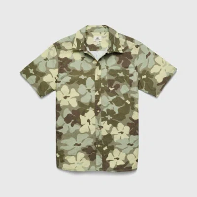 Surfside Supply Co. Joey Camo Shirt In Green
