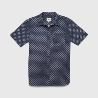 Surfside Supply Co. Joey Diamond Shirt In Blue