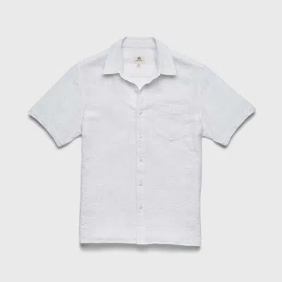 Surfside Supply Co. Joseph Textured Shirt In White