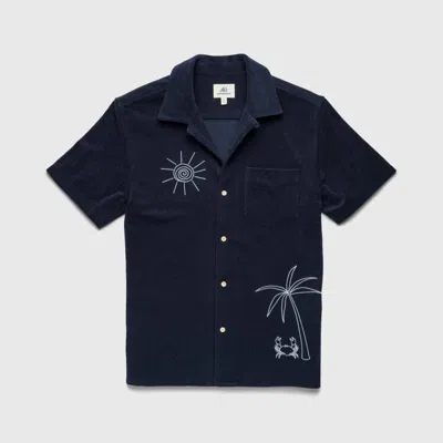 Surfside Supply Co. Mariner Terry Camp Collar Shirt
