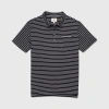 Surfside Supply Co. Michael Stripe Polo In Black