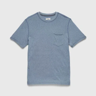 Surfside Supply Co. Nick Slub Pocket Tee In Blue