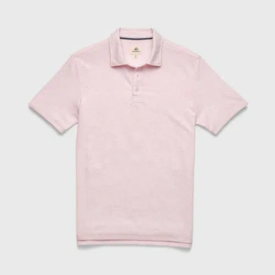 Surfside Supply Co. Ryan Pique Polo In Pink