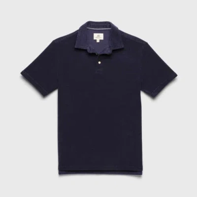 Surfside Supply Co. Ryan Saltwater Terry Polo In Blue