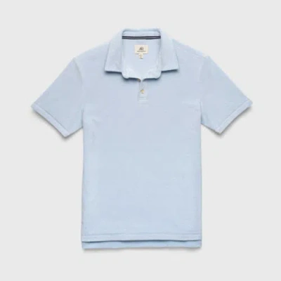 Surfside Supply Co. Ryan Saltwater Terry Polo In Blue