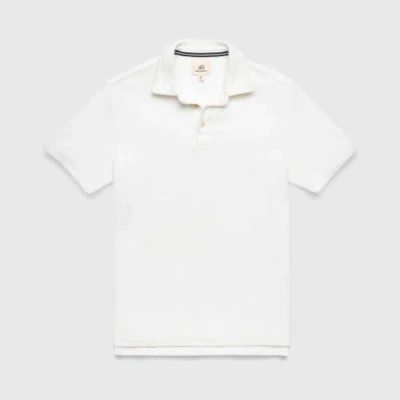 Surfside Supply Co. Ryan Saltwater Terry Polo In White