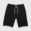 Surfside Supply Co. Sailor Drawstring Terry Short In Black