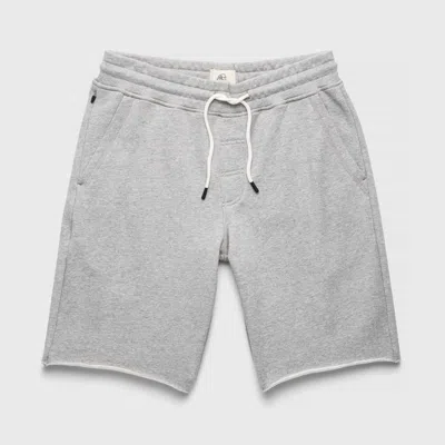 Surfside Supply Co. Sailor Drawstring Terry Short In Heather Grey