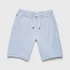 Surfside Supply Co. Sailor Drawstring Terry Short In Subdued Blue
