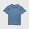 Surfside Supply Co. Sean Burnout Henley In Blue