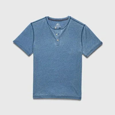 Surfside Supply Co. Sean Burnout Henley In Blue