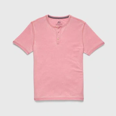 Surfside Supply Co. Sean Burnout Henley In Pink