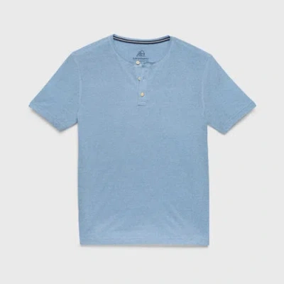 Surfside Supply Co. Sean Jersey Henley In Blue