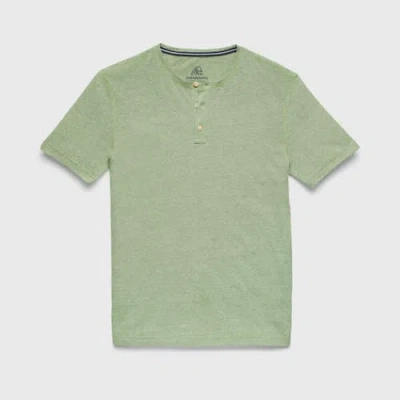 Surfside Supply Co. Sean Jersey Henley In Green