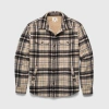Surfside Supply Co. Skip Fleece Shirt Jacket In Brown