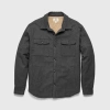Surfside Supply Co. Skip Fleece Shirt Jacket In Gray