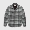 Surfside Supply Co. Skip Fleece Shirt Jacket In Gray