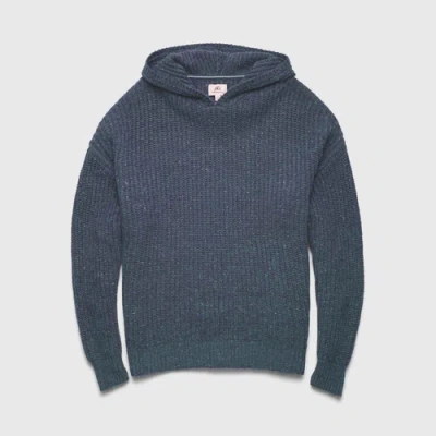 Surfside Supply Co. Stan Knit Hooded Sweater In Navy Heather