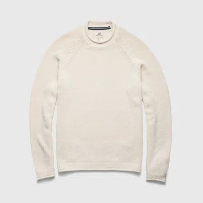 Surfside Supply Co. Stu Raglan Rollneck Sweater In Jet Stream