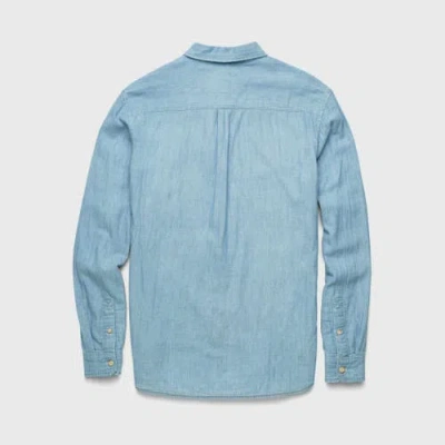 Surfside Supply Co. Zhu Double Gauze Shirt In Blue