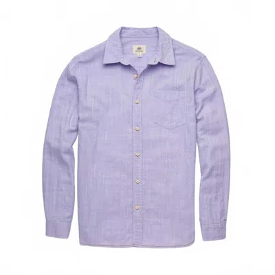 Surfside Supply Men's Brian Slub Shirt In Purple