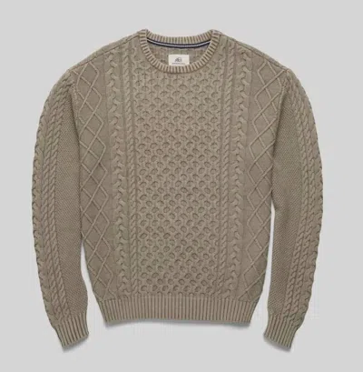 Surfside Supply Men's Edward Eddie Knit Sweater In Chinchilla In Brown