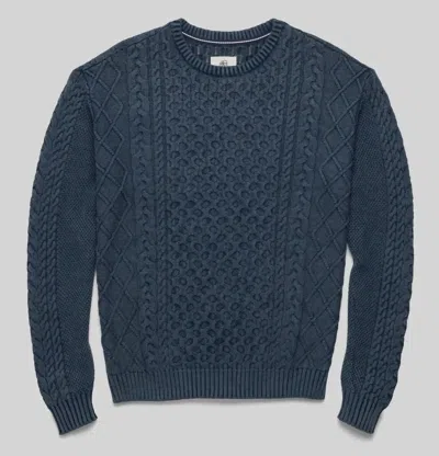 Surfside Supply Men's Edward Eddie Knit Sweater In Oceana In Blue