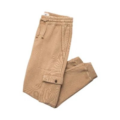 Surfside Supply Men's Keith Cargo Pocket Jogger In Chinchilla In Animal Print