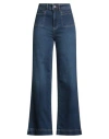Surkana Woman Jeans Blue Size M Cotton, Elastane In Blue