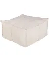 Surya 24in Ottoman Pouf